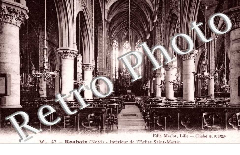 Interieur de l&#039;Eglise Saint Martin