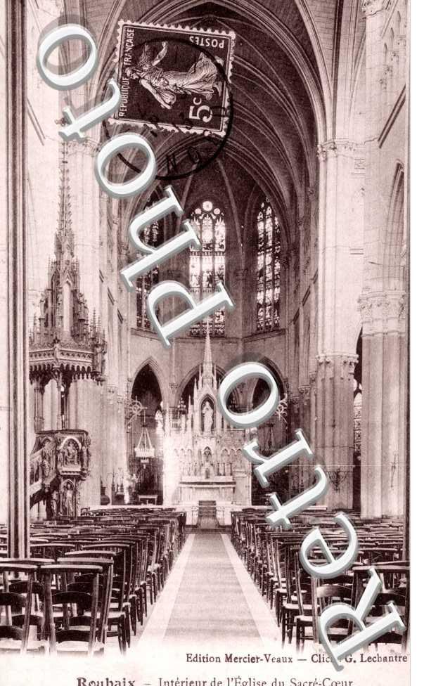 Interieur de l&#039;Eglise du Sacre Choeur