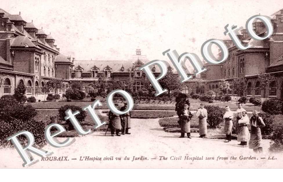 l&#039;Hospice Civil vu du Jardin