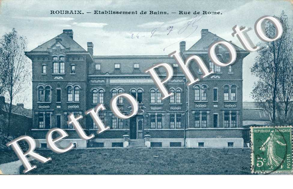 Etablissement de Bains, Rue de Rome