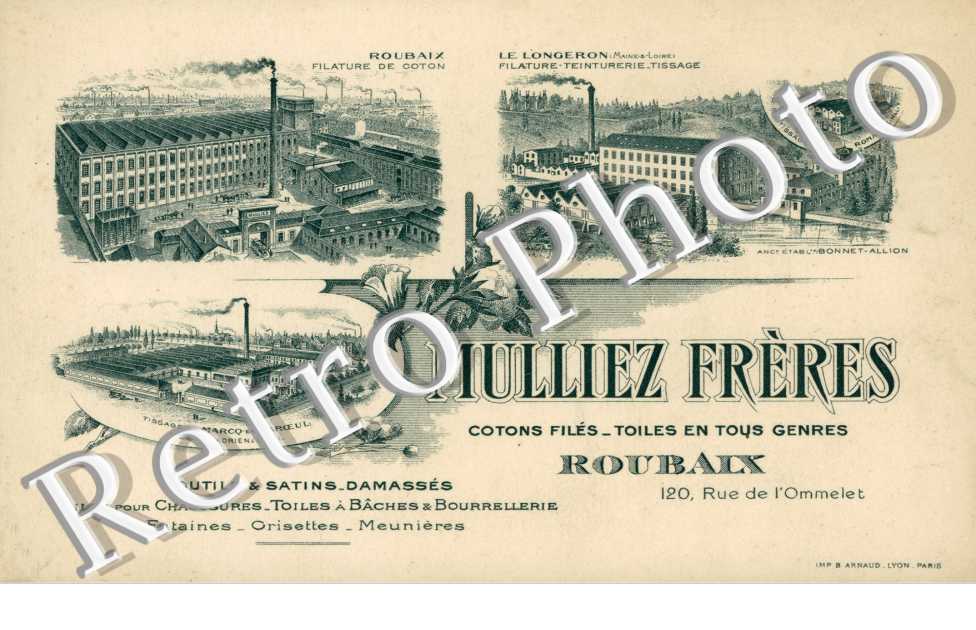 Mulliez Freres, "Cotons files, Toiles en tous genres"