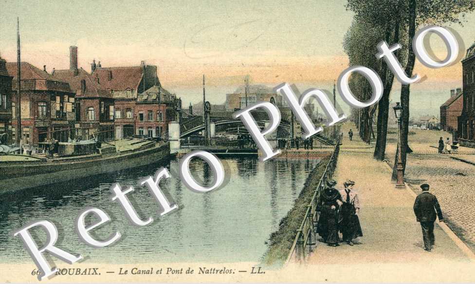 Le Canal et Pont de Nattrelos
