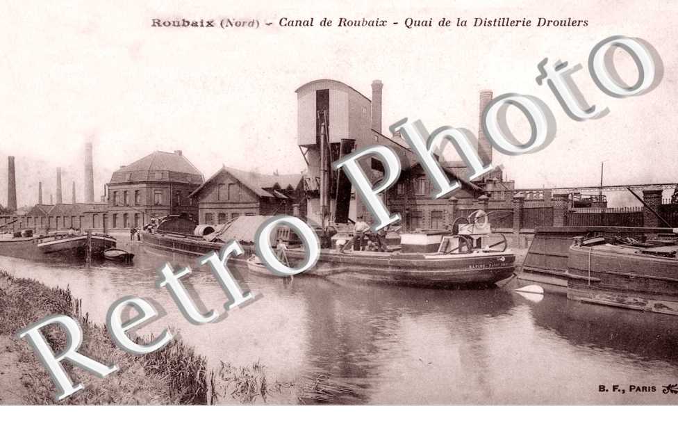Canal de Roubaix, Quai de la Distillerie Droulers
