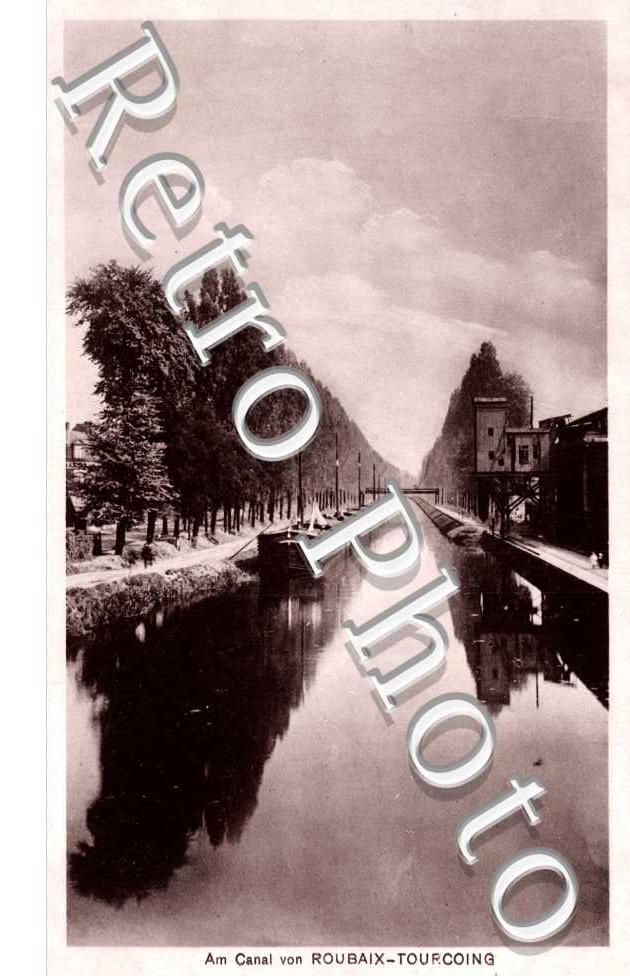 Am Canal von Roubaix-Tourcoing