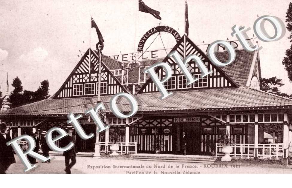 Exposition Internationale du Nord de la France - Pavillon de la Nouvelle Zelande