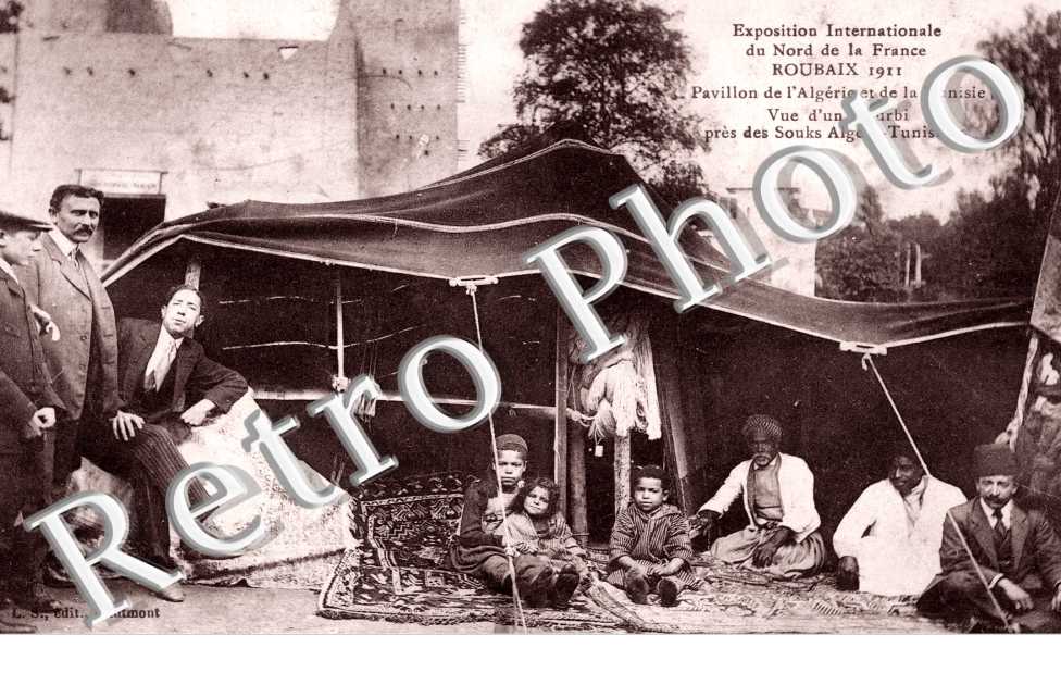 Exposition Internationale du Nord de la France - Pavillon de l&#039;Algerie et la Tunisie