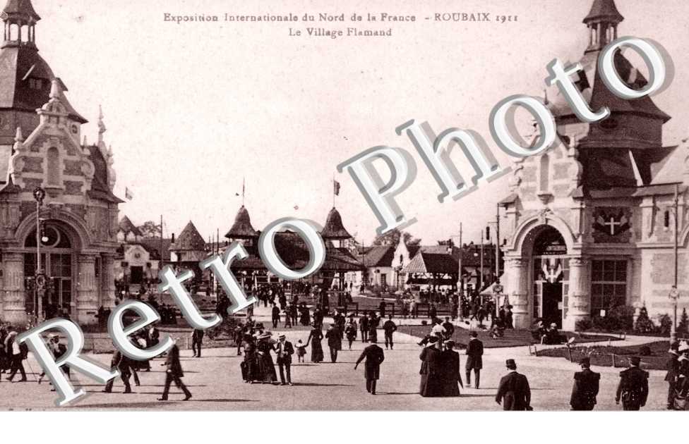Exposition Internationale du Nord de la France - le village Flamand