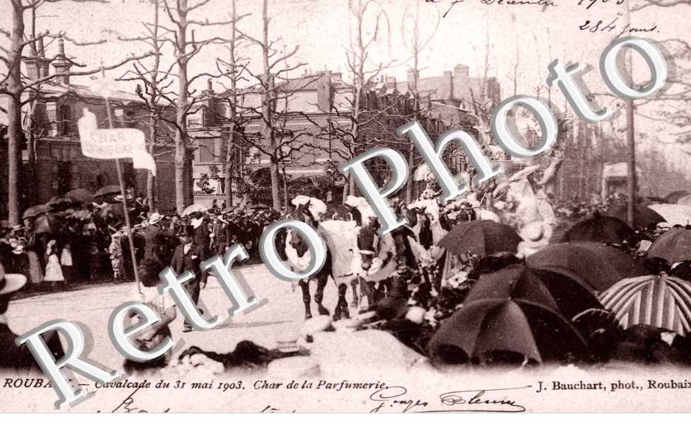 cavalcade du 31 mai 1903 - char de parfumerie