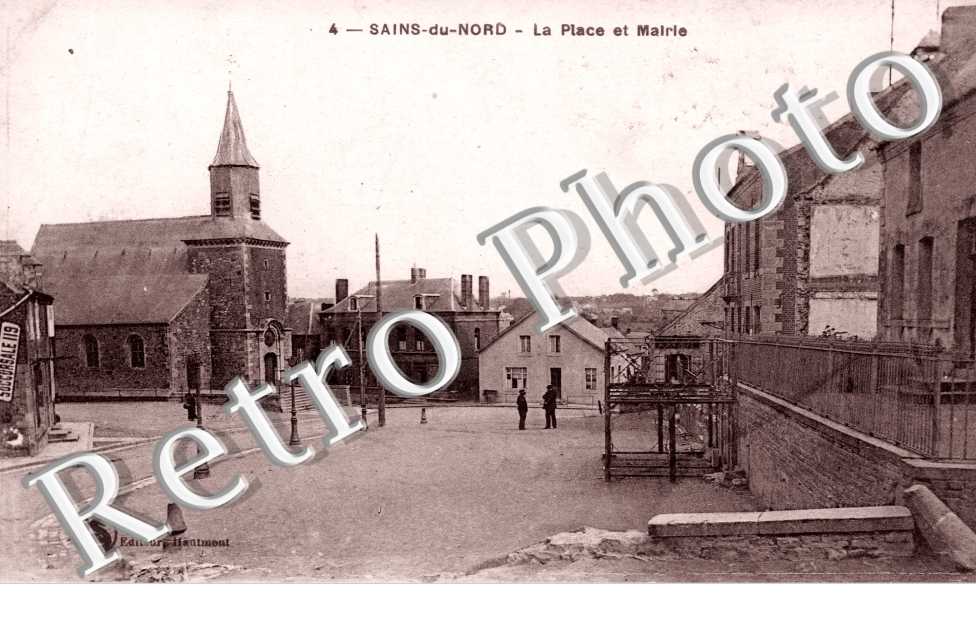 La place et la mairie