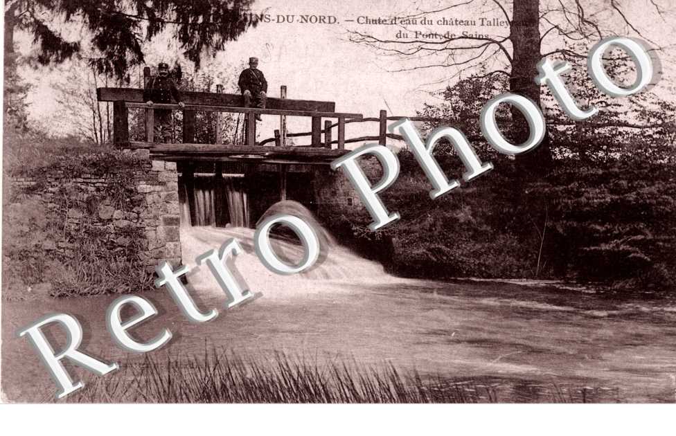 Chute d&#039;eau du chateau Talleyrand