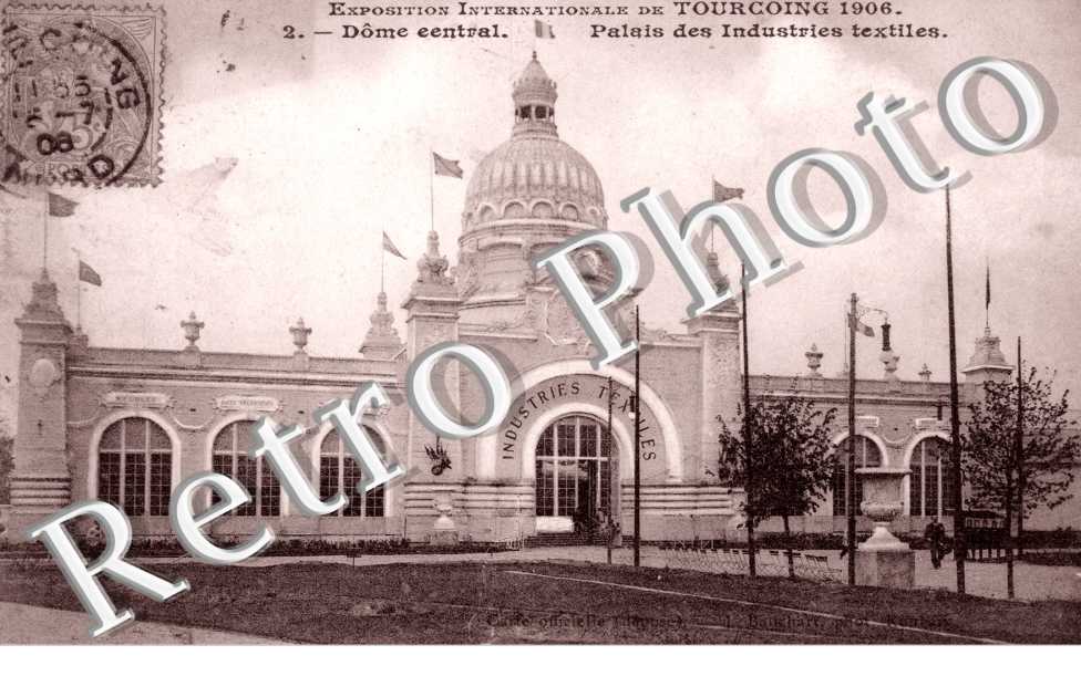 Exposition - Dome central - palais des industries textiles