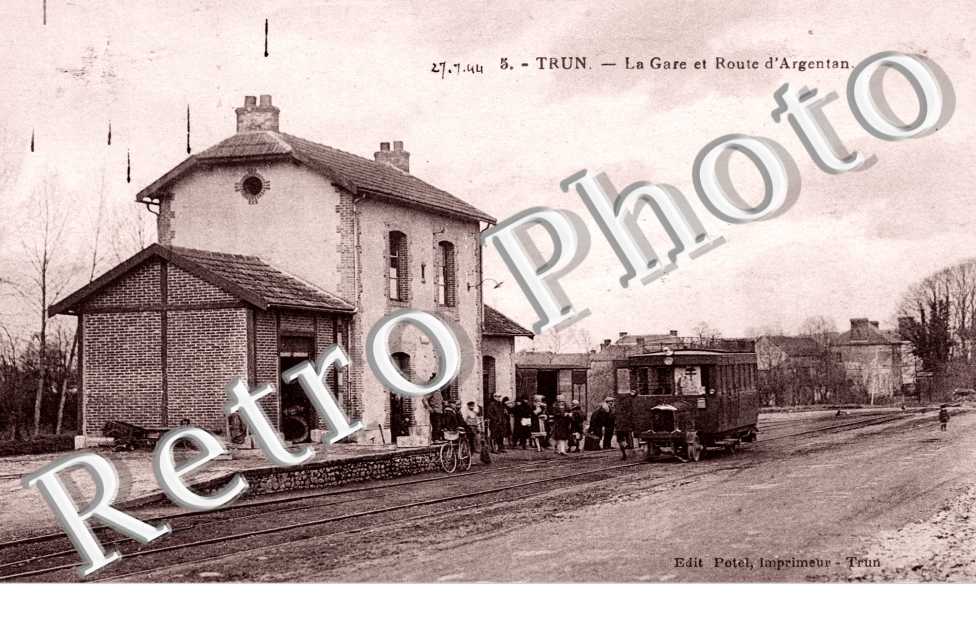 La Gare et Route d&#039;Argentan