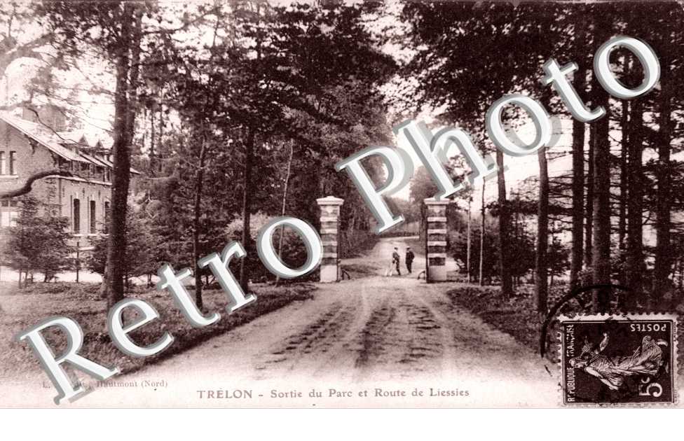 Sortie du Parc et route de Liessies