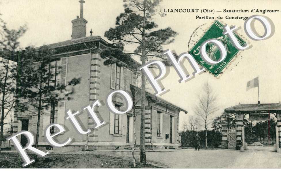 Sanatorium d'Angicourt. Pavillon du consierge