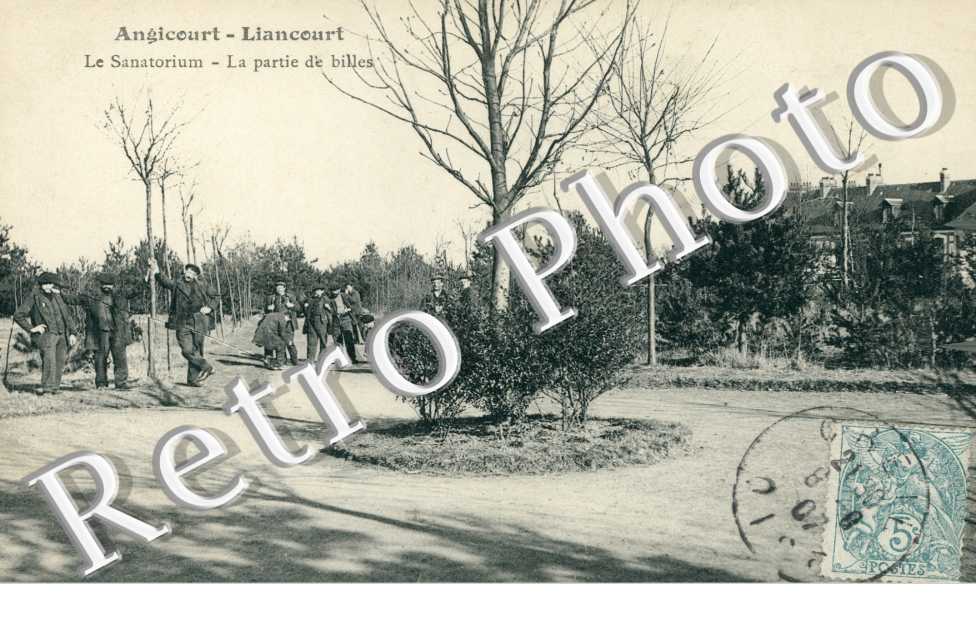 la Partie de bille, sanatorium
