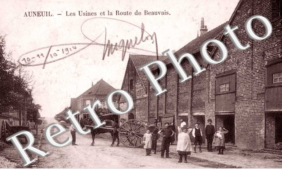 les Usines et la Route de Beauvais