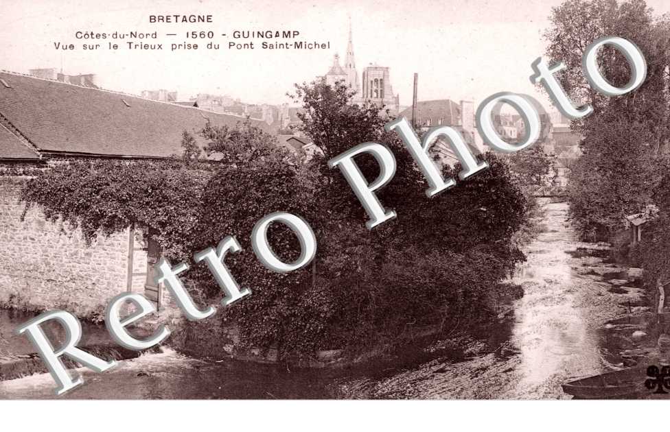vue sur le Trieux prise du Pont Saint Michel