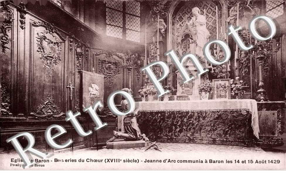 eglise Boiseries du choeur