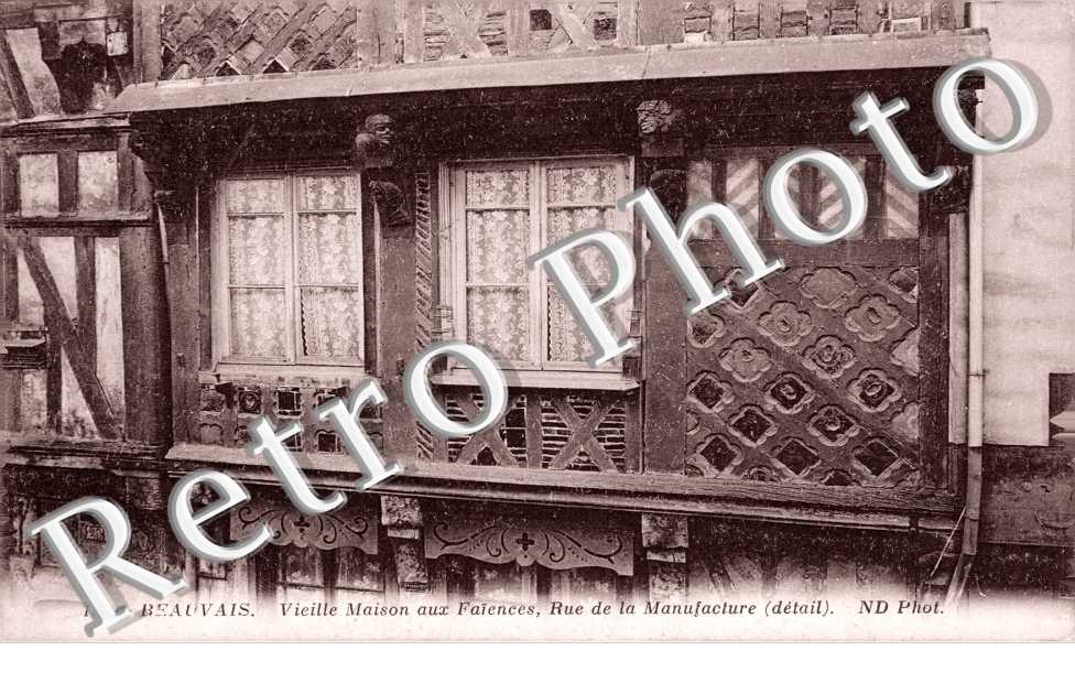 Maison aux Faiences rue de la Manufacture National