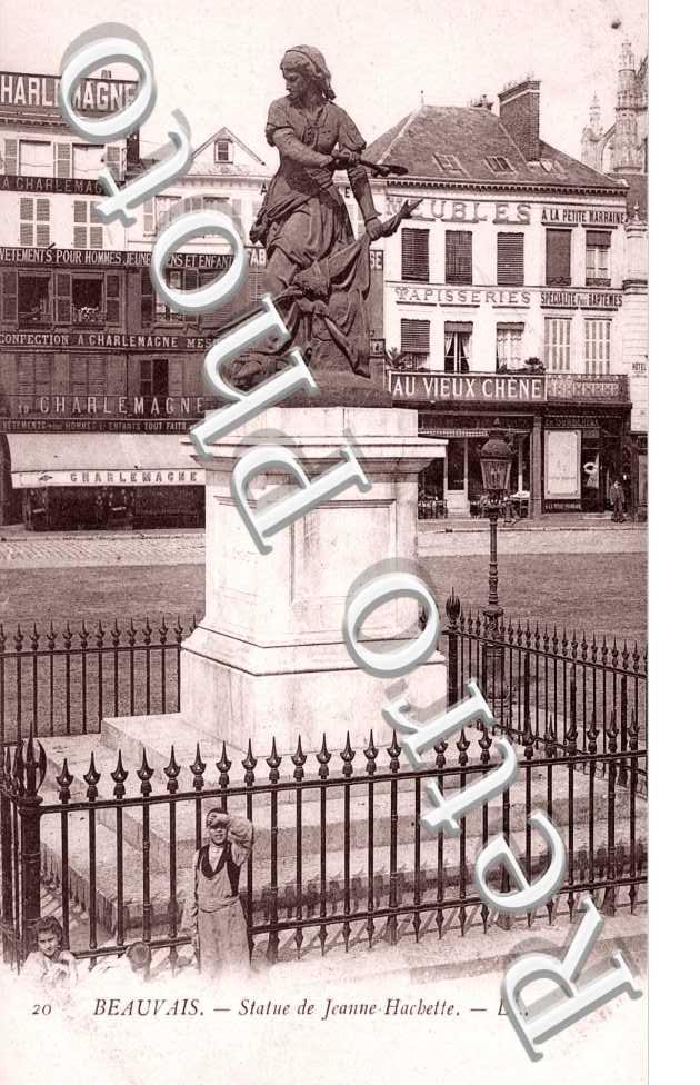 Statue de Jeanne Hachette