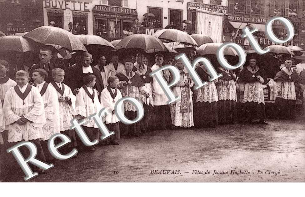 Fetes de Jeanne Hachette - le clerge