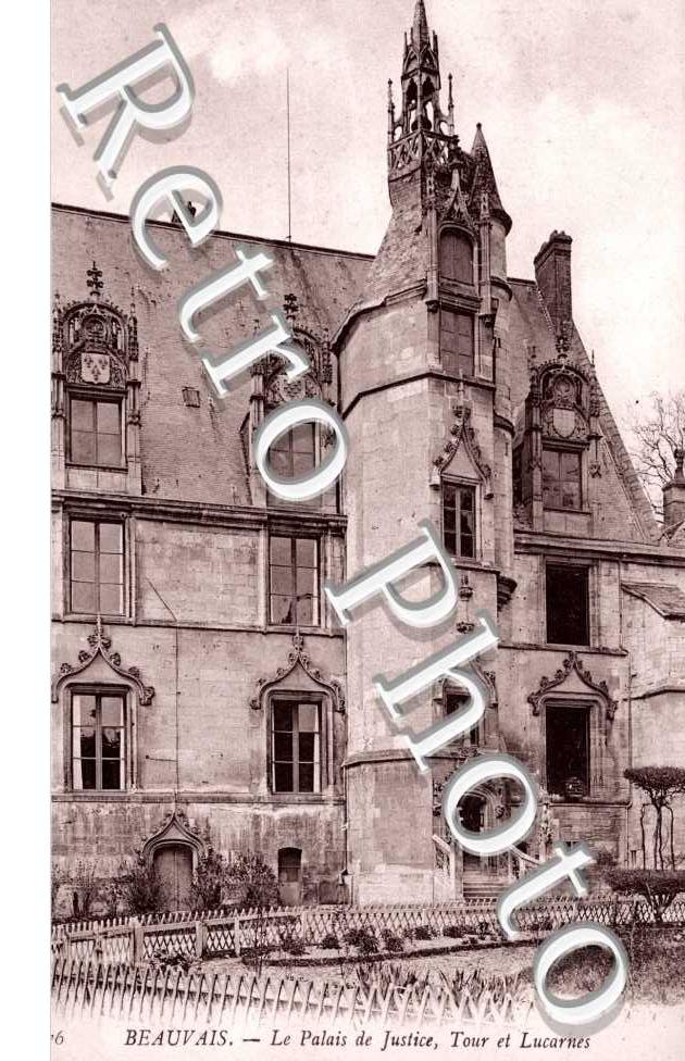 le palais de Justice - Tour et Lucarnes