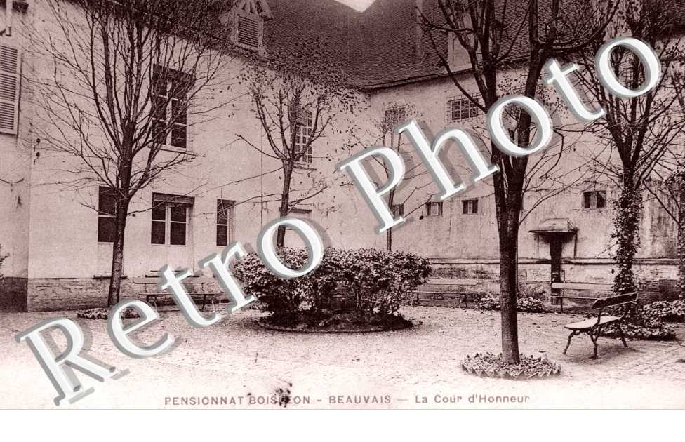 pensionnat Boisleon - la Cour d&#039;Honneur