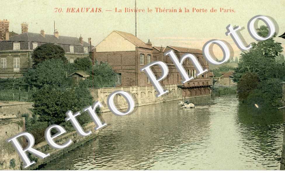 la Riviere, le Therain a la Porte de Paris