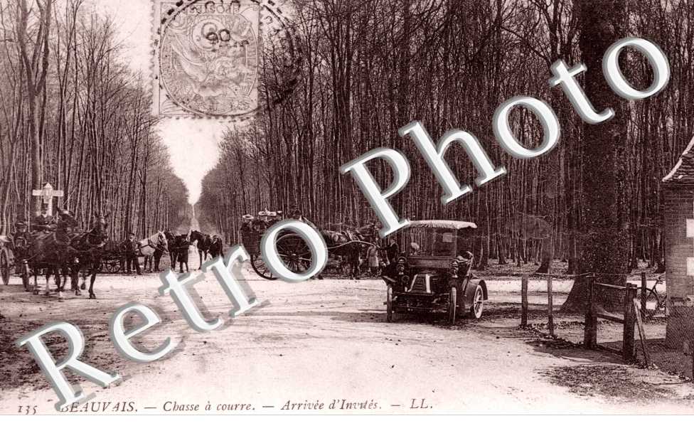 Chasse a courre, Arrivee d&#039;invites