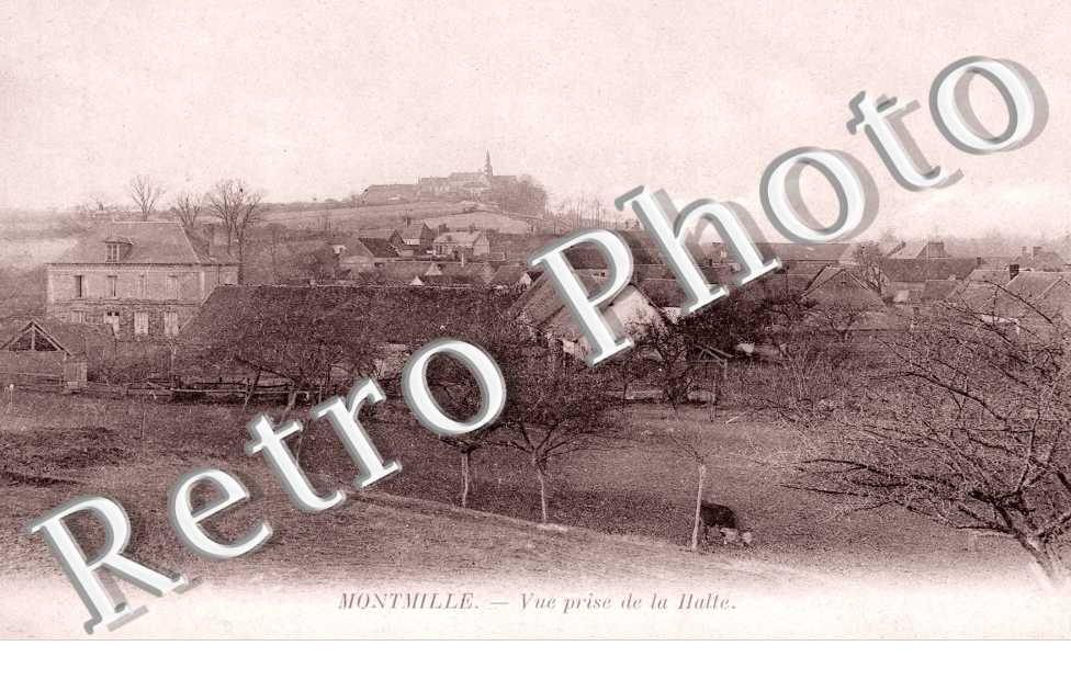 MONTMILLE Vue prise de la Halle