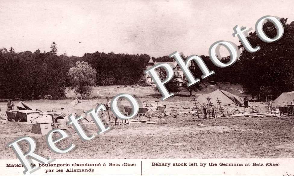 Matériel de boulangerie abandonné par les allemands