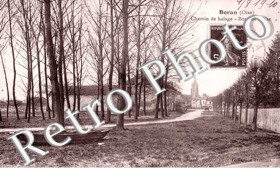 Chemin de halage, Bord de l&#039;Oise