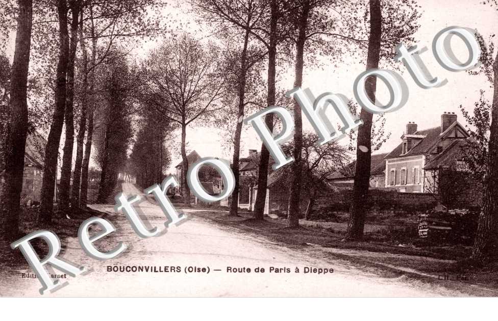 Route de Paris a Dieppe
