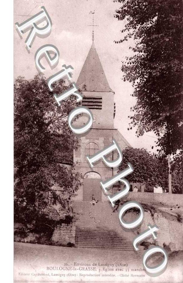 l'église avec 33 marches