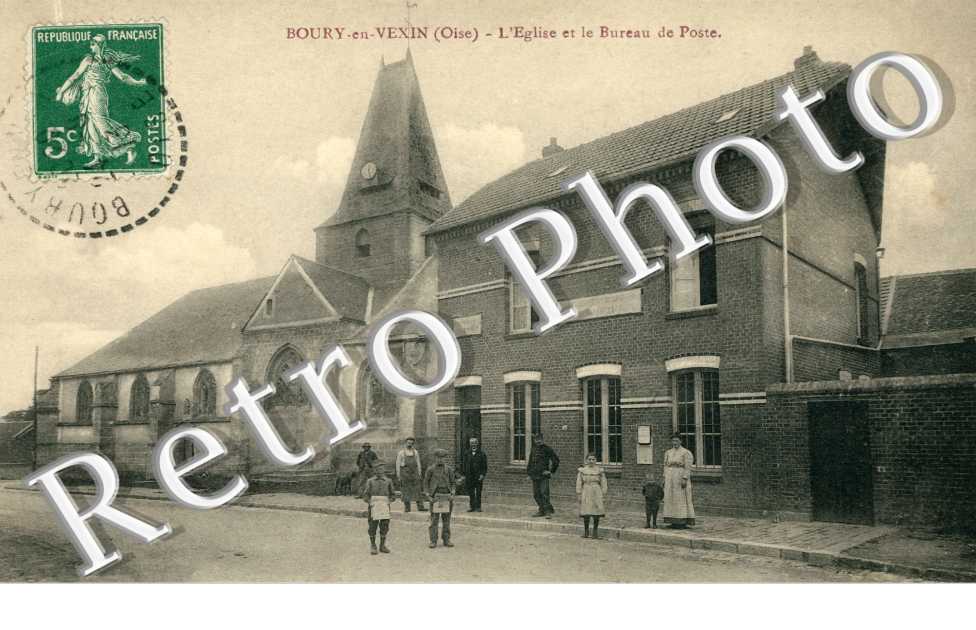 l'eglise et le boureau de Poste