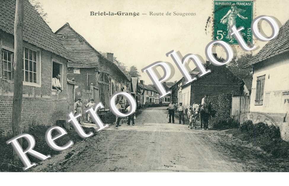 Briot la Grange, Route de Sougeons