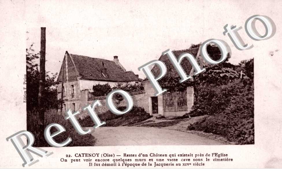 Restes d&#039;un Chateau qui existait près e l&#039;Eglise