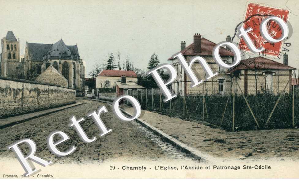 l'Eglise, Abside et Patronnage Sainte Cecile