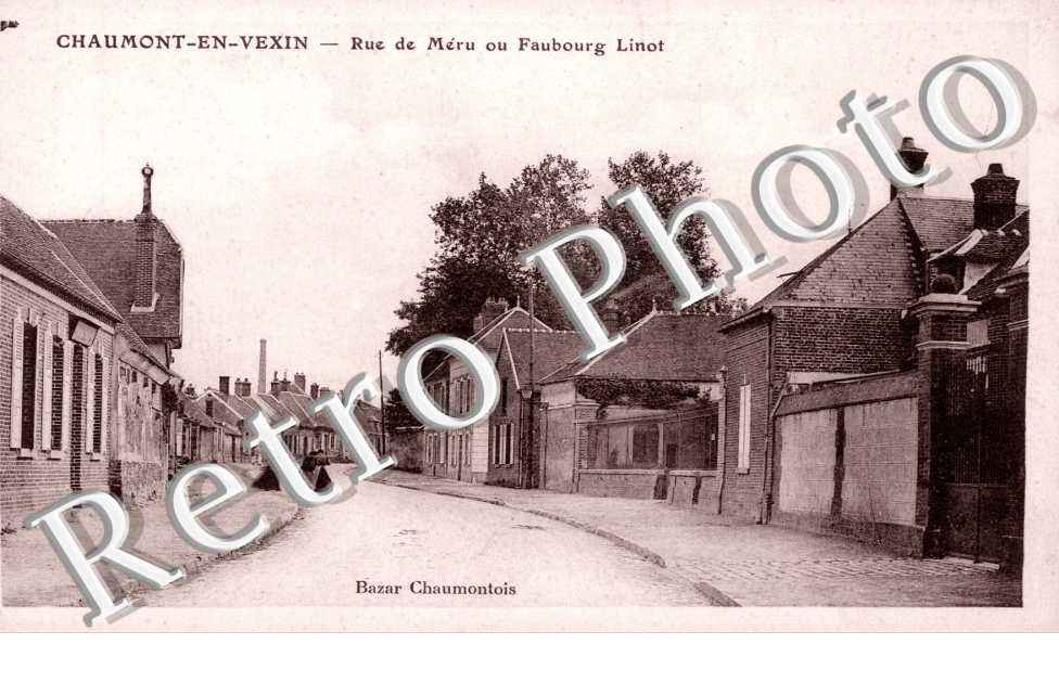 Rue de Meru ou faubourg Linot