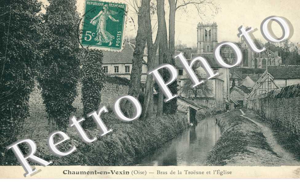 Bras de la Troësne et l'Eglise