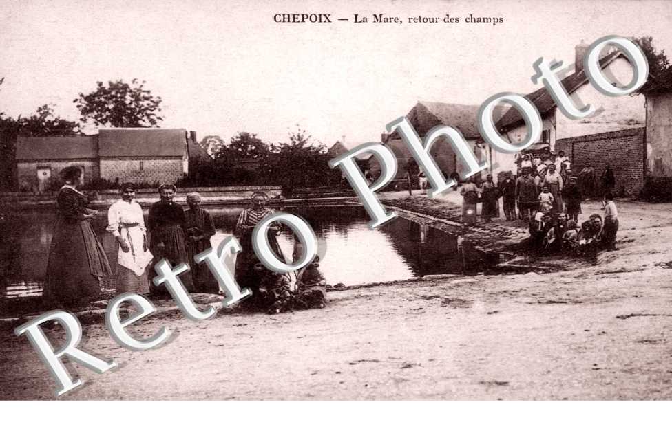 La mare - retour des champs