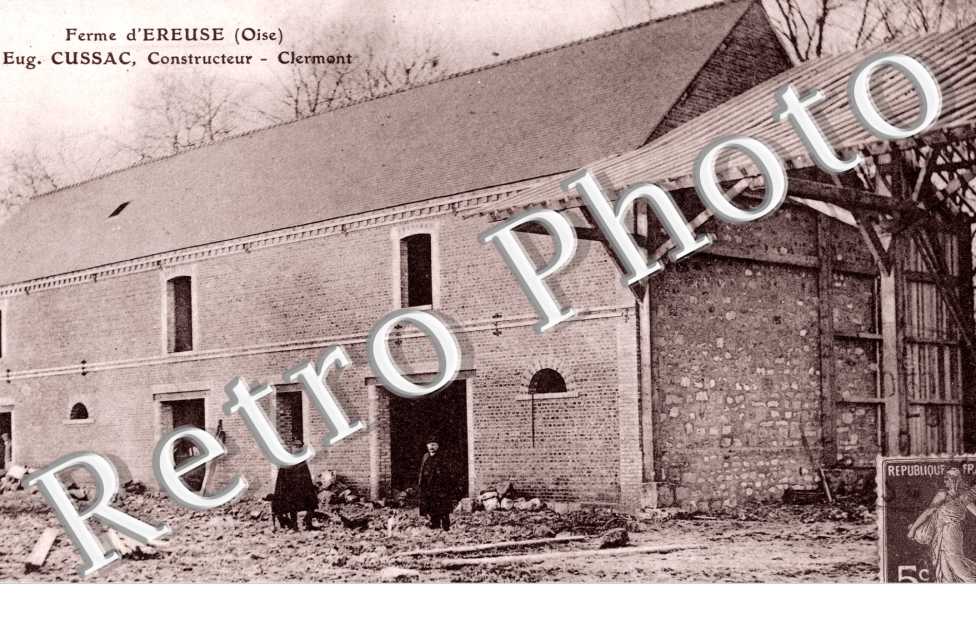 Ferme d'Ereuse, Eugene Cussac, constructeur