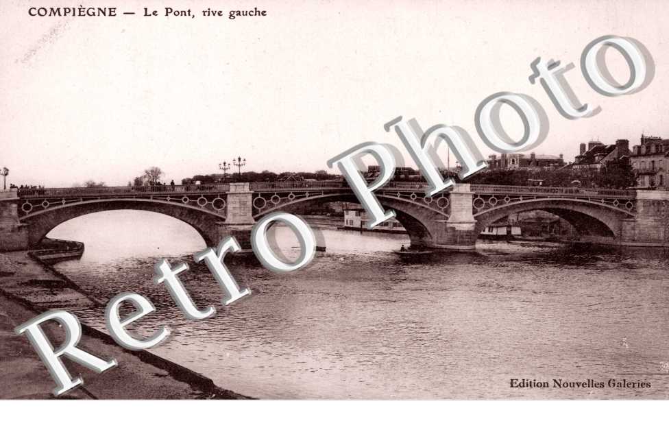 le pont, rive gauche