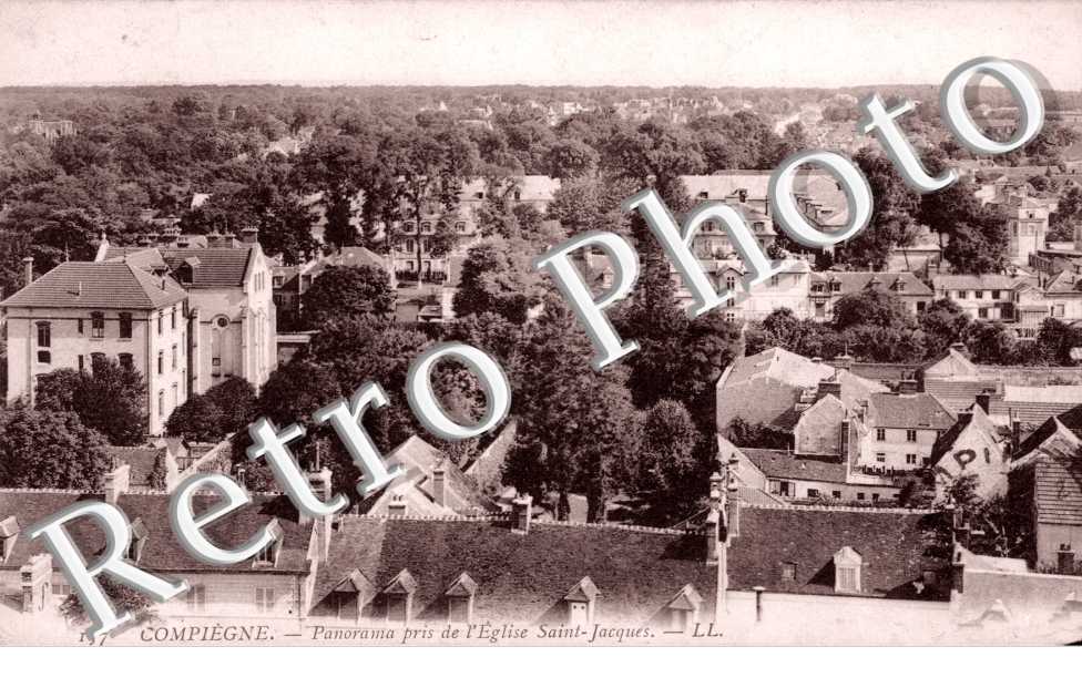 Panorama pris de l'Eglise Saint Jacques
