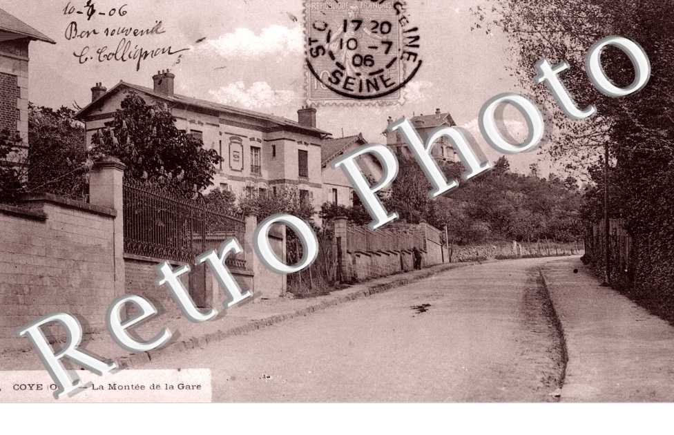 Coye-la-Foret, la Montee de la Gare