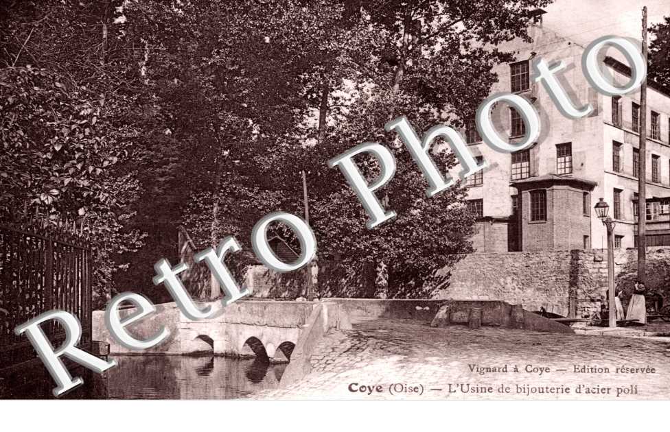 Coye-la-Foret, l&#039;Usine de Bijouterie d&#039;acier poli