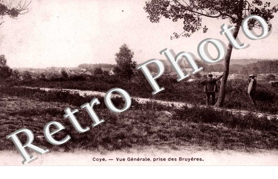 Coye-la-Foret, Vue Generale, prise des Bruyeres