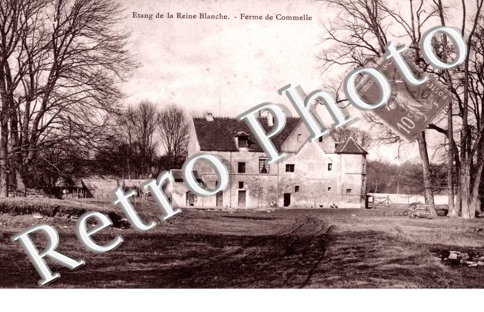 Coye-la-Foret, Etang de la Reine Blanche, Ferme de Commelle