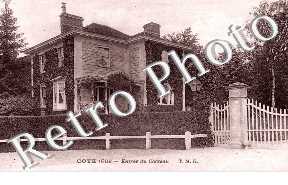 Coye-la-Foret, Entree du Chateau