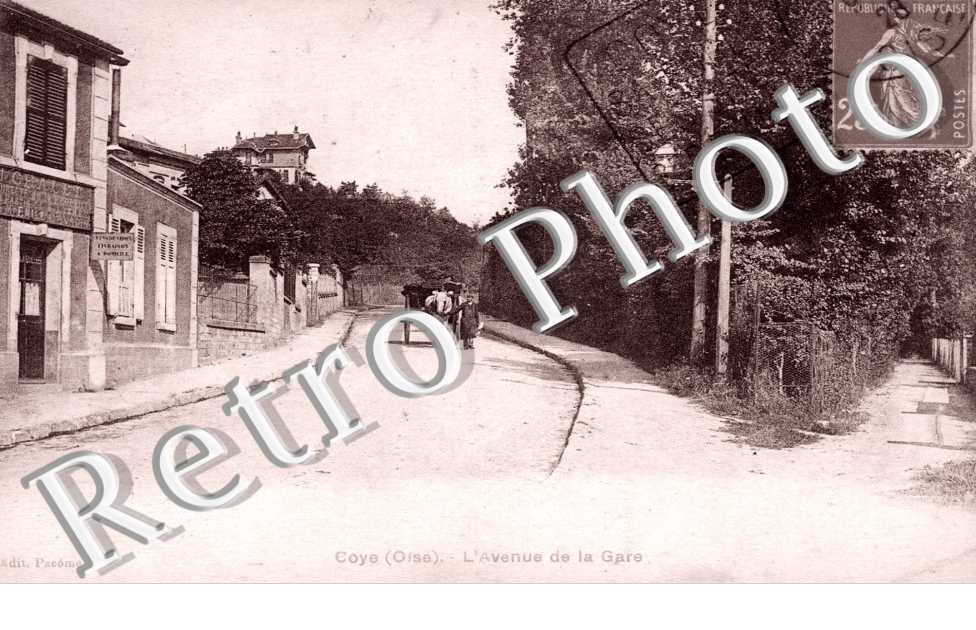 Coye-la-Foret, l&#039;Avenue  de la Gare